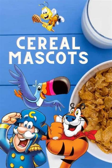 Cereal brand mascots